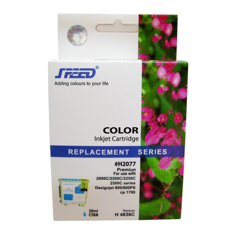 Cartus cyan HP 836 compatibil C4836AE HP11 - imagine 3